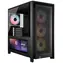 Corsair FRAME 4000D LCD RS ARGB schwarz / E-ATX / 3x USB-C / 4X 120mm PWM ARGB / ohne Netzteil / LCD / transparente Seitenwand 