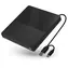 Connect IT CFF-1030-BK 3-in-1 SlimDrive schwarz / Externes CD/DVD-Laufwerk / USB-C + USB-A
