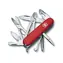 VICTORINOX DELUXE TINKER rot / Taschenmesser / Stahl / Anzahl Funktionen 17 / Länge 91 mm
