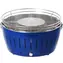 LotusGrill XL blau / Holzkohlegrill / 43,5x 43,5 x 24,1 cm
