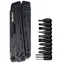 Nextool NE20151 BlackKnight + Bit-Set schwarz / Multifunktionszange / 11 Werkzeuge