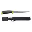 Morakniv Fishing Comfort Filet 155 (S) grün-schwarz / Angelmesser / Edelstahl / Klinge 15,5 cm / Kunststoffetui