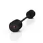 MARBO MW-SG-50 Gerade, beidhändige Kurzhantel, 50 kg, schwarz