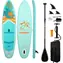FunWater aufblasbares Paddleboard SUPFW70A 350cm türkis / Zubehör 
