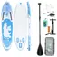FunWater aufblasbares Paddleboard SUPFW07A 320 cm blau / Zubehör 