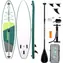 FunWater aufblasbares Paddleboard SUPFW69A 335 cm grün-weiß / Zubehör 