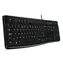 Logitech Media Keyboard K120 US / Tastatur / USB / Schwarz
