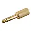 PremiumCord Adapter Stereo-Klinke 6,3 - Stereo-Klinke 3,5 M/F vergoldet