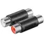 PremiumCord -Reduzierung 2x Cinch / RCA F/F