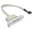 DeLock Stecker für USB 2.0 Low Profile Slot / 2 Ports