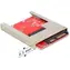DeLock Adapter SATA 22 Pin auf mSATA Full Size