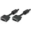 Manhattan -Kabel für SVGA HD15 M/HD15 M-Monitore / geschirmt / 1,8 m / schwarz