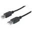 Manhattan Hi-Speed USB 2.0 Kabel AB M/M / 3M / schwarz