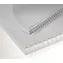 Renz Metallrücken (3|1") 16 weiß / für 120-130 Blatt 80 g Papier / 50 Stk