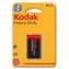 Kodak HEAVY DUTY Zink-Chlorid-Batterien 9 V / 1 Stück / Blister