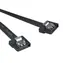 Akasa AK-CBSA05-15BL PROSLIM schwarz / SATA 3.0-Verbindungskabel / ultradünn / 15 cm