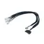 Akasa FLEXA FP5S / Kabel zum Anschluss von 5 PWM-Lüftern / 45cm