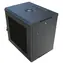 DATACOM 19" Schrank 6HE 450 mm (Glas) / schwarz