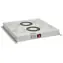 Solarix Universal-Lüftungsgerät 2 Ventilatoren mit Thermostat RAL7035 / Decke und Boden VJ-R2