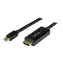 StarTech passiver Adapter Mini DisplayPort M auf HDMI M schwarz 5m / 4k und 2K / Audio 7.1