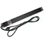 Xtendlan 19" Verteilerfeld 8x230V 10A / ČSN / USV-Kabel (IEC320 C14) / Schalter / Spannungsanzeige / Kabel 1,8m / 1HE