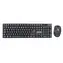 Evolveo WK-142 kabelloses Tastatur- und Mausset schwarz / CZ&US-Zeichen / USB / 2,4 GHz