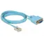 DeLock Adapter RS-232 DB9 Buchse > 1 x Seriell RS-232 RJ45 Stecker 1 m blau