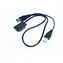 Gembird Adapter 2x USB 2.0 auf Slim SATA 13-Pin / Schwarz