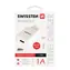 Swissten SMART IC Netzwerkadapter 1x USB 1A POWER + Datenkabel USB - microUSB 1,2m weiß