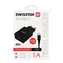 Swissten SMART IC Netzwerkadapter 1x USB 1A POWER + Datenkabel USB - microUSB 1,2m schwarz