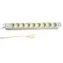 Knurr PDU Rackleiste / 7x230V / 1HE / 19" / 1x16A / IEC320 C20 / weiß