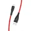 USAMS SJ397 U41 Geflochtenes Datenkabel 3M Lightning rot