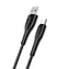 USAMS SJ376 Schnellladekabel 5A Typ-C, 1 m, schwarz