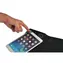 Solight 1N43B Universalhülle für Tablet oder Lesegerät 7" schwarz / Platten / gummiertes Polyurethan / Flexi-Griffe