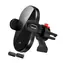 USAMS CD131 Automatischer Spulen-Autohalter inkl. Kabelloses Laden 15W schwarz