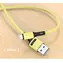 USAMS SJ434 U52 Lade- und Datenkabel Lightning 1 m gelb