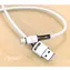 USAMS SJ435 U52 Daten- und Ladekabel Micro-USB 1 m weiß