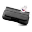 FIXED Sarif Horizontal Case mit Verschluss Größe 6XL+ schwarz / PU-Leder