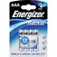 Energizer Ultimate Lithium Batterie - Micropencil AAA 4 Stk