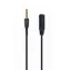 Gembird CCA-419 Audio 3,5 mm Klinkenadapter / 4 Pin / 3,5 mm (LR-MIC-GND) - 3,5 mm (LR-GND-MIC) / 18 cm