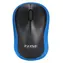 Marvo DWM100BL schwarz-blau / kabellose optische Maus / 1200 DPI / 2,4 GHz USB-Empfänger
