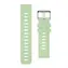 Aligator Silikonarmband 20 mm Pistazie