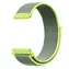 Aligator Nylonarmband 22 mm Limette