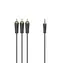 HAMA Essential Line AV-Kabel Klinke 3,5 mm - 3 Cinch 1,5 m 