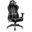 Diablo X-One 2.0 Normal schwarz-weiß / Gaming-Stuhl / verstellbar / Kunstleder / rollende Räder / Belastbarkeit 160 kg