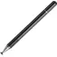 Baseus ACPCL-01 schwarz / doppelseitiger kapazitiver Stift / Präzisionsscheibe / Gelstift