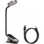 Baseus Mini-Lampe mit Clip grau / USB / 3W / 350mAh 