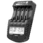 EverActive NC-1000 PLUS / Batterieladegerät / 1 bis 4 AAA oder AA / LCD / 5V USB-Ausgang