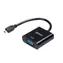Akasa AK-CBHD21-15BK schwarz / microHDMI auf VGA / FullHD-Adapter