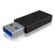Icy Box IB-CB015 Adapter USB-3.1 Typ A - USB-C schwarz